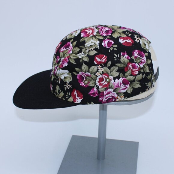 Crown 2 Tone Fashion Floral Baseball Cap - Picture 2 of 7